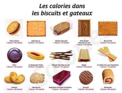 Calories biscuits